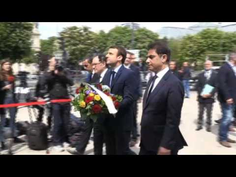 Macron commemorates Armenian genocide