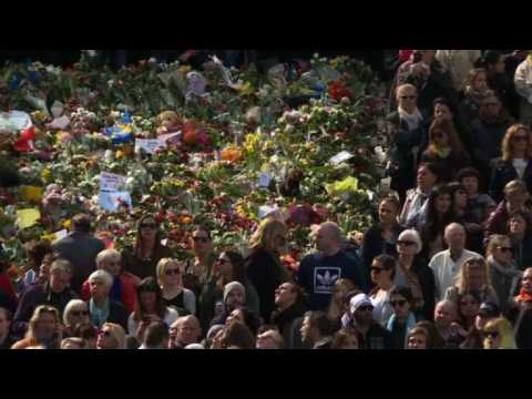 Thousands gather for vigil in Stockholm