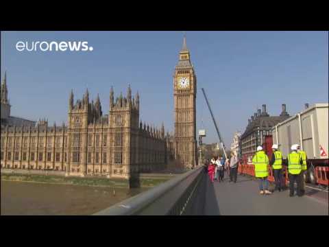 Repair work underway on London’s iconic Big Ben tower