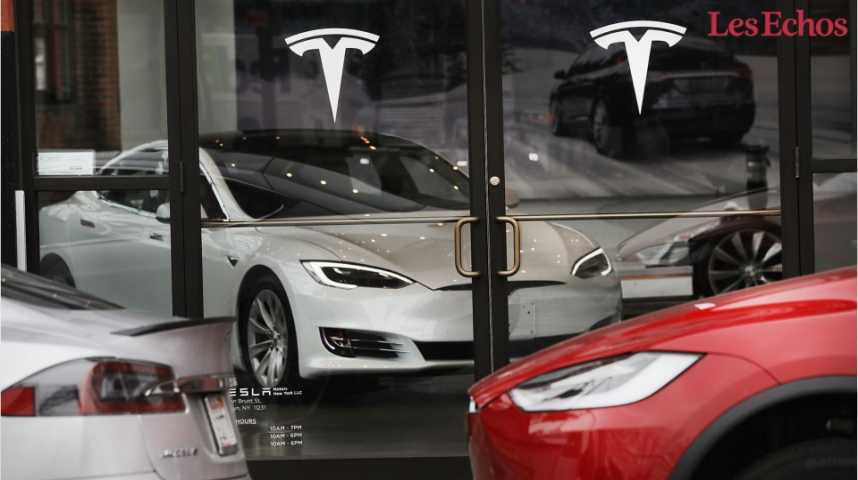 Illustration pour la vidéo Bourse : Tesla dépasse General Motors