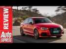 New Audi RS3 review - 395bhp road rocket launched in the desert