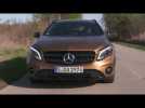 Mercedes-Benz GLA 220 d Driving Video in Canyon beige | AutoMotoTV