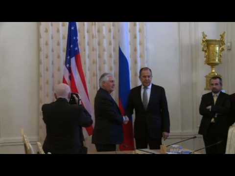 Tillerson-Lavrov talks start in Moscow