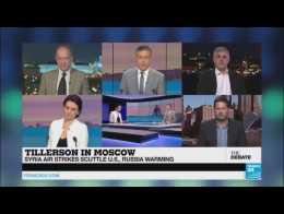 Tillerson in Moscow: Syria air strikes scuttle U.S., Russia warming (part 1)