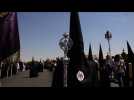 People celebrate Holy Week in Spain's Seville