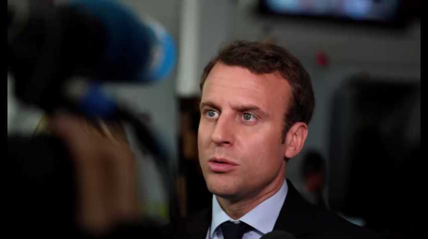Illustration pour la vidéo Présidentielle : Macron tacle à nouveau Hollande