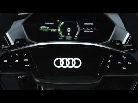 Audi e-tron Sportback concept - Interior Design Trailer | AutoMotoTV