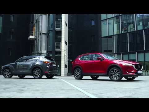 All-New Mazda CX-5 - Exterior Design in Soul Red Crystal and Machine Grey | AutoMotoTV