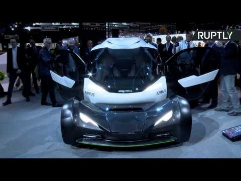Airbus Unveils World's First 'Drone-Car' at Geneva Motor Show
