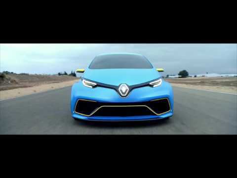 2017 Renault ZOE e-Sport Concept Driving Video | AutoMotoTV