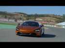 McLaren 720S Driving Video on the Race Track Trailer | AutoMotoTV