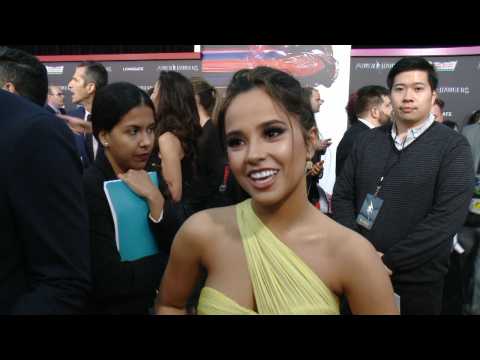 Becky G In Style At 'Power Rangers' Premiere