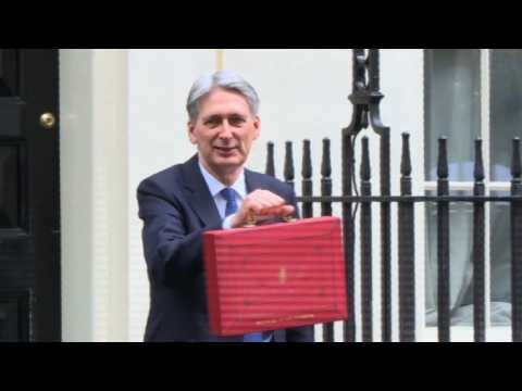 UK finance minister Hammond presents budget to parliament