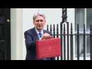 UK finance minister Hammond presents budget to parliament