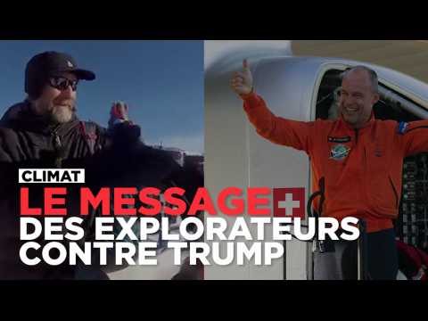 Climat : ces deux explorateurs ont un message pour Donald Trump