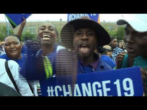 Street protests in South Africa against President Zuma