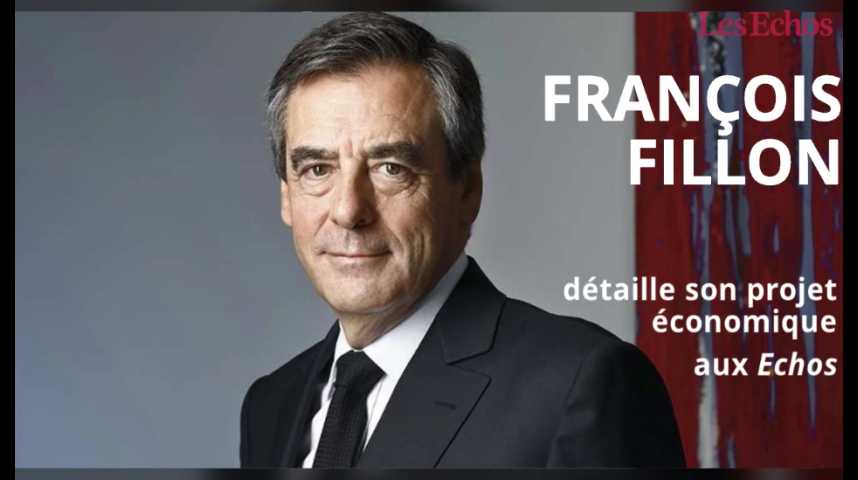 Illustration pour la vidéo François Fillon : son programme économique en 2 minutes