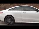 Mercedes-Benz E 400 d 4MATIC Coupe Exterior Design in Cashmere White Trailer | AutoMotoTV