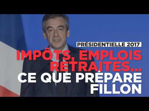 Retraite, 35h, impôts, dépenses : François Fillon détaille son programme