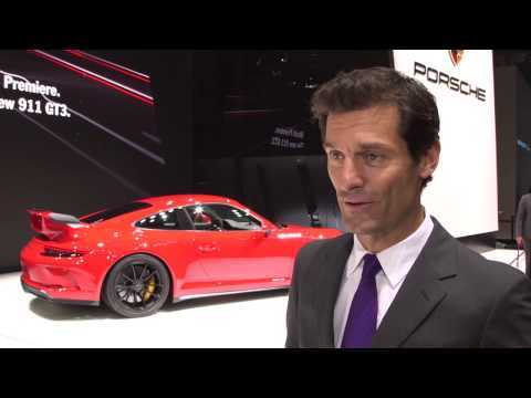 Geneva Motor Show 2017 Press Day - Interview with Mark Webber | AutoMotoTV