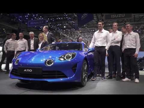 Geneva Motor Show 2017 Press Day - Feature story on Alpine A110 | AutoMotoTV