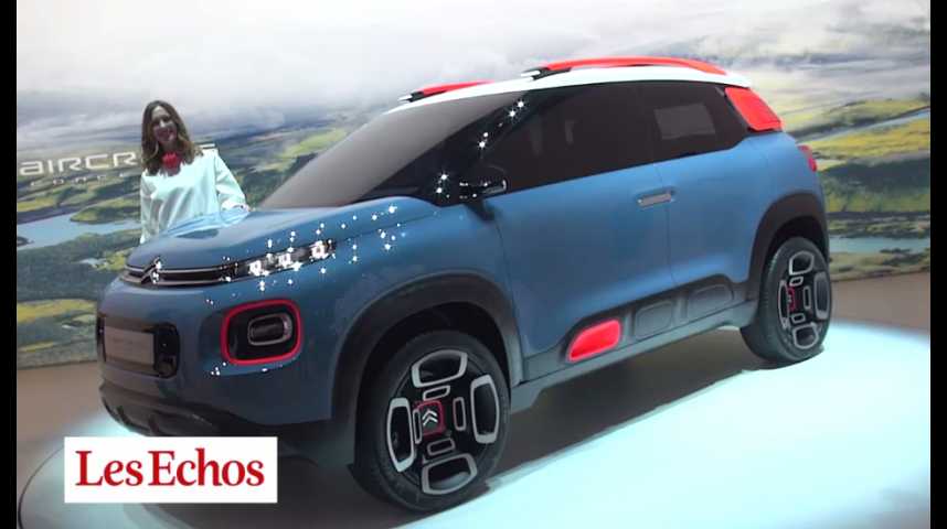 Illustration pour la vidéo C-Aircross concept, le futur du SUV compact Citroën