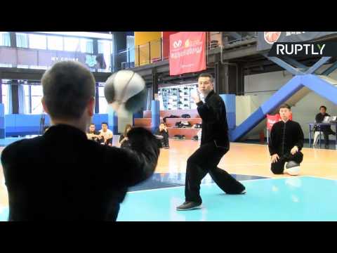 What Happens When Kung Fu Masters Mix Tai Chi and Basketball?