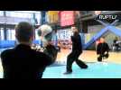 What Happens When Kung Fu Masters Mix Tai Chi and Basketball?