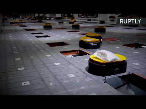 Army of Delivery Robots Sort 200K Parcels Per Day Without a Coffee Break