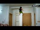 Incredible 'Spider Boy' Toddler Shows Off Unreal Skill