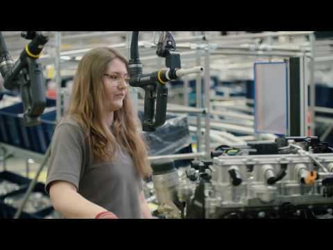 Jaguar Land Rover UK Engine Manufacturing Centre - Georgia Rigby | AutoMotoTV