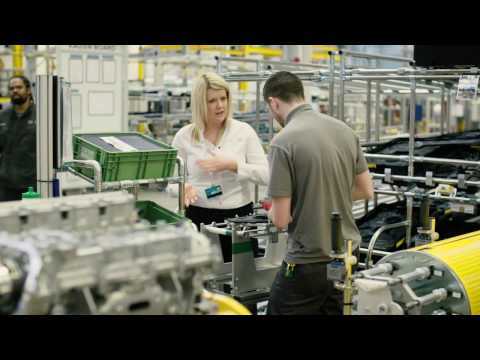 Jaguar Land Rover UK Engine Manufacturing Centre - Tracey Ridgway | AutoMotoTV