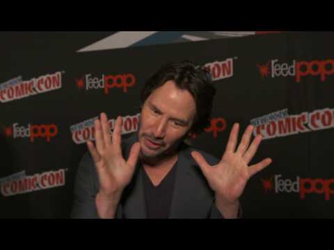 Keanu Reeves At NY Comic-Con Chatting About 'John Wick: Chapter 2'