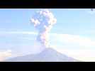 Mexico's Colima volcano rumbles to life again