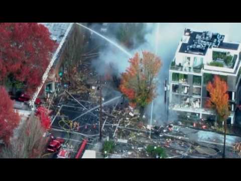 Witnesses heard 'boom booms' in massive Portland explosion