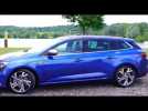 The New Renault Megane Estate GT Exterior Design in Blue | AutoMotoTV