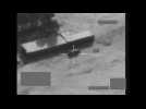 British jet destroys Islamic State armed vehicle  - MoD video