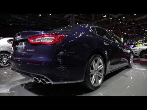 Maserati Quattroporte Exterior Design in Blue Trailer | AutoMotoTV