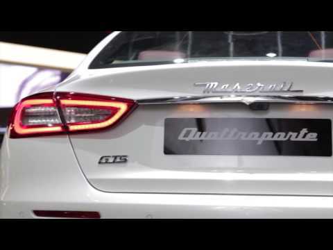 Maserati Quattroporte Exterior Design in White Trailer | AutoMotoTV
