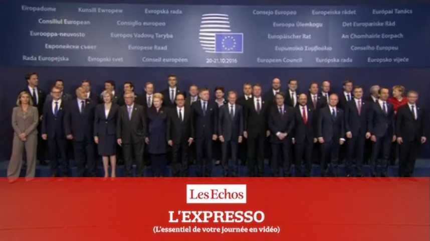 Illustration pour la vidéo L'Expresso du 21 octobre 2016 : CETA, pression maximale sur la Belgique et la Wallonie...