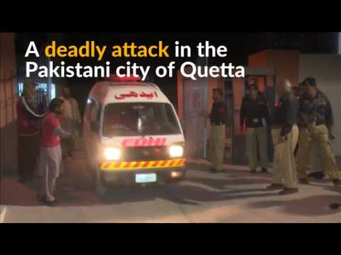 At least 59 dead in attack on Pakistani police academy