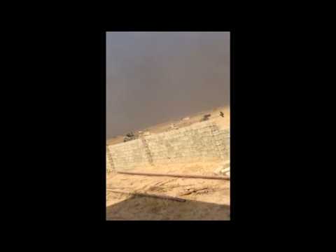 Kurdish journalist captures jet destroying IS car bomb north of Mosul