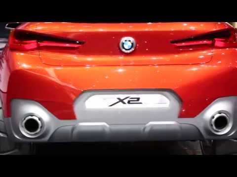 BMW X2 Concept at Paris Motor Show 2016 | AutoMotoTV