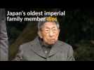 Japan's oldest imperial family member dies