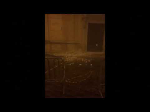 Scenes of destruction in quake hit town of Camerino