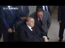 Algerian president makes rare public appearance