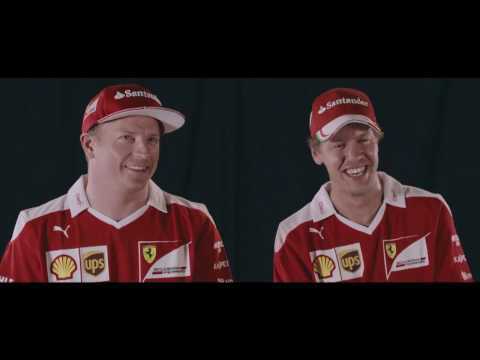 Seb and Kimi play the trumpet! | AutoMotoTV