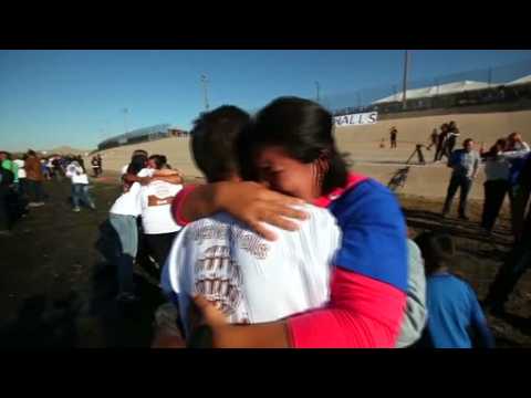 Emotional cross-border reunions for Mexicans