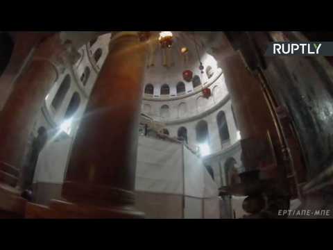 Check Out the First Ever Video of Tomb of Jesus Christ Interior