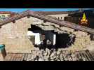Drone video reveals extent of Italy quake damage